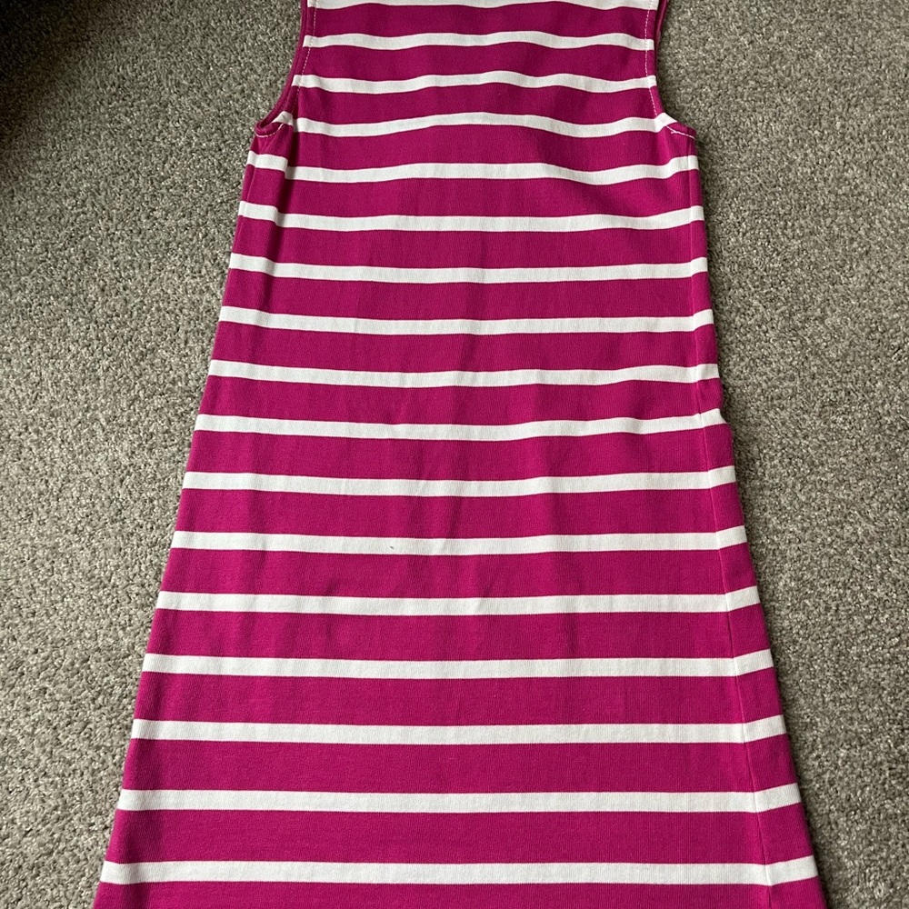 Kate Spade Pink and White Striped Dress